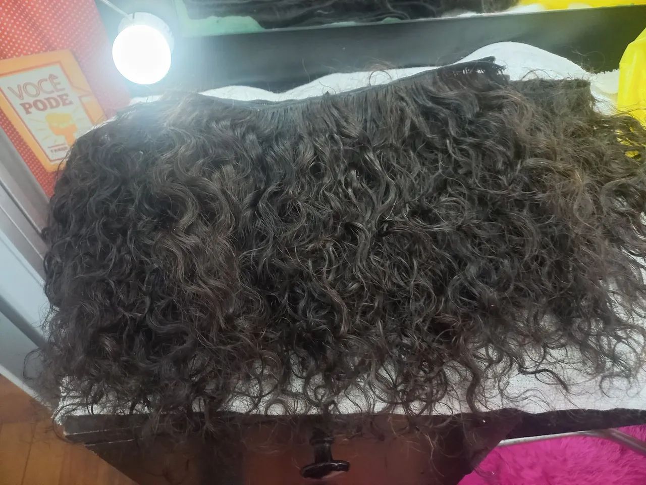 Cabelo humano 40 centímetros  - Foto 5