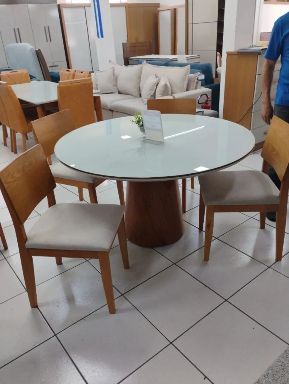 Mesa de jantar 4 cadeiras - Foto 2