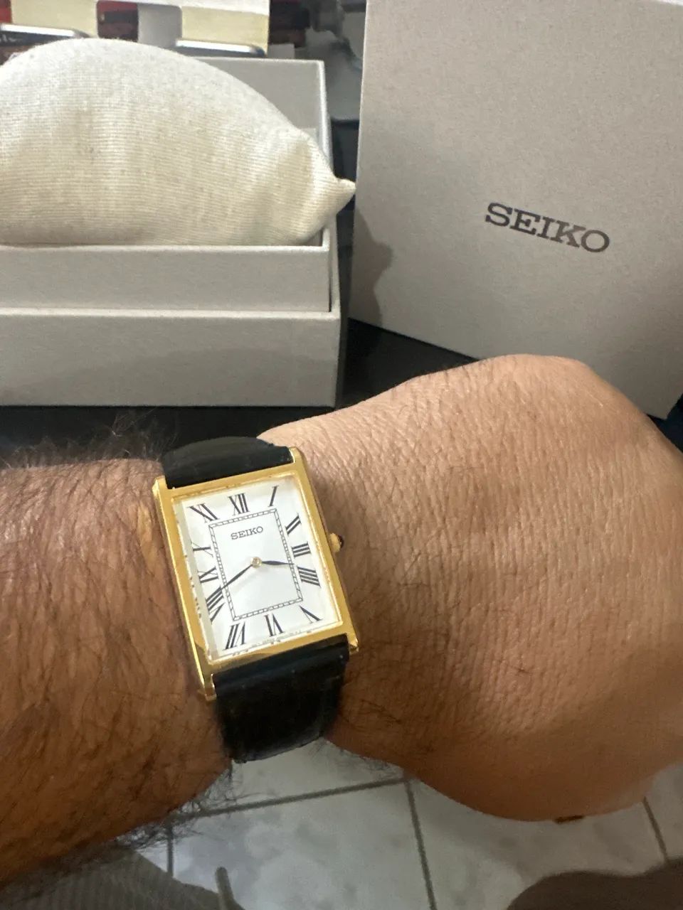 RELÓGIO SEIKO TANK ORIGINAL NOVO  - Foto 3