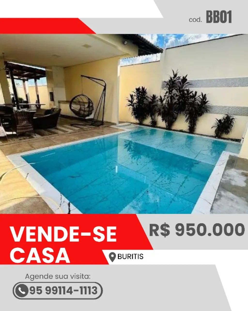 Imperdível! Vendo Casa no Buritis, 4 Suites 