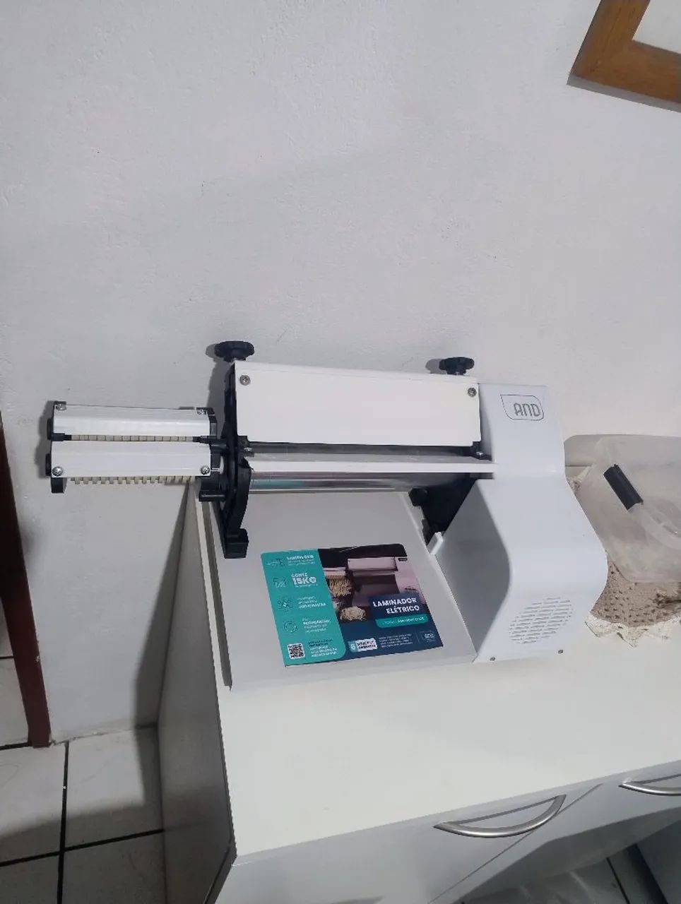 Cilindro de pão e massas  - Foto 3