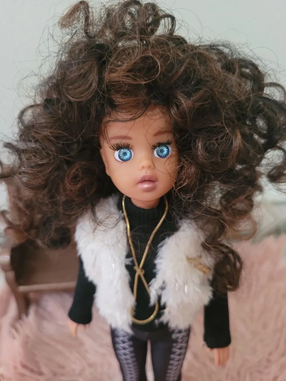 Boneca Susi Customizada (Com Re-root) + Look Completo Importado