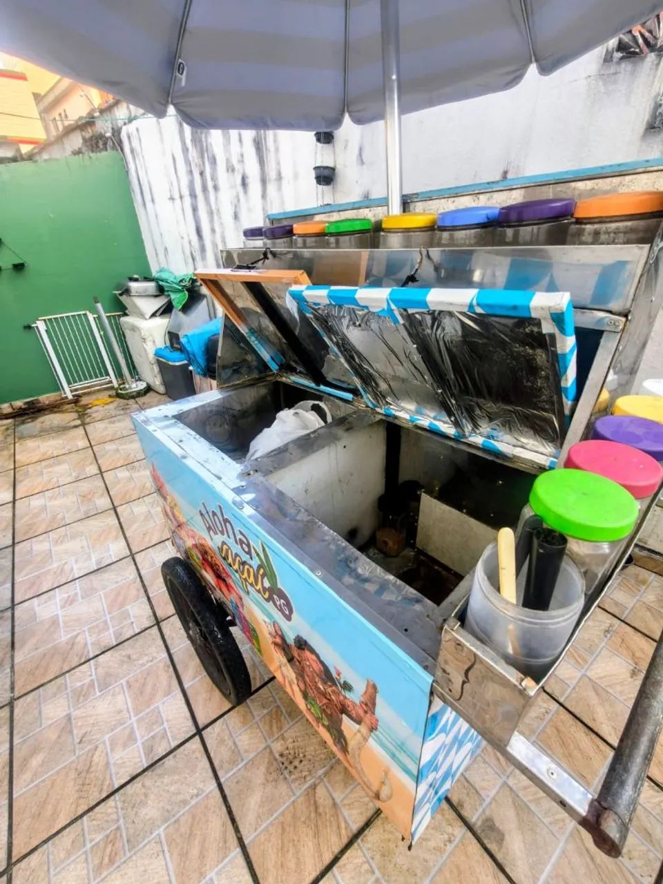 VENDO CARRINHO DE AÇAÍ  - Foto 2