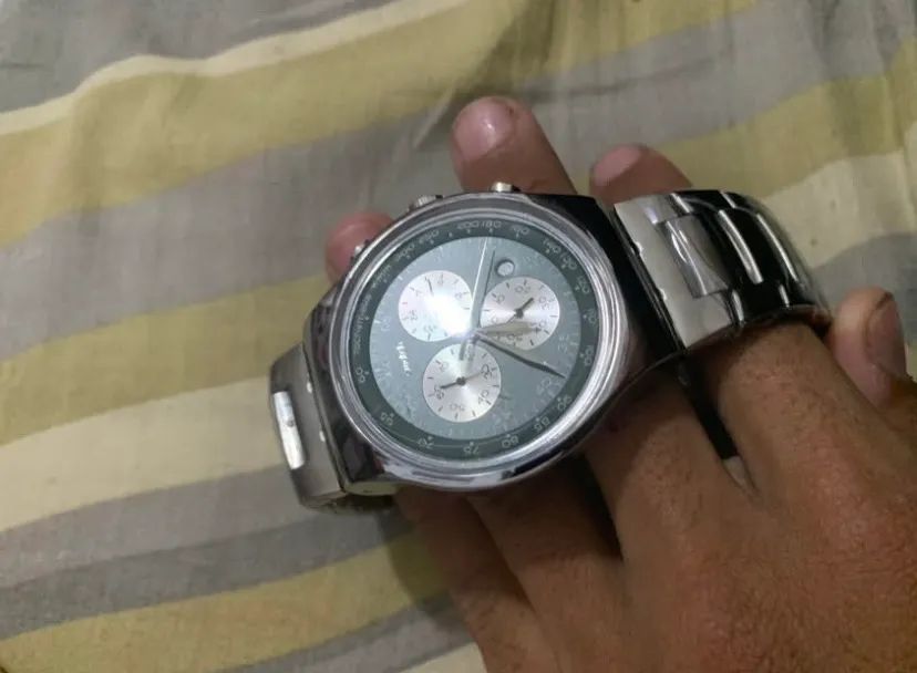 Relogio Swatch Prata Funcional - Foto 3