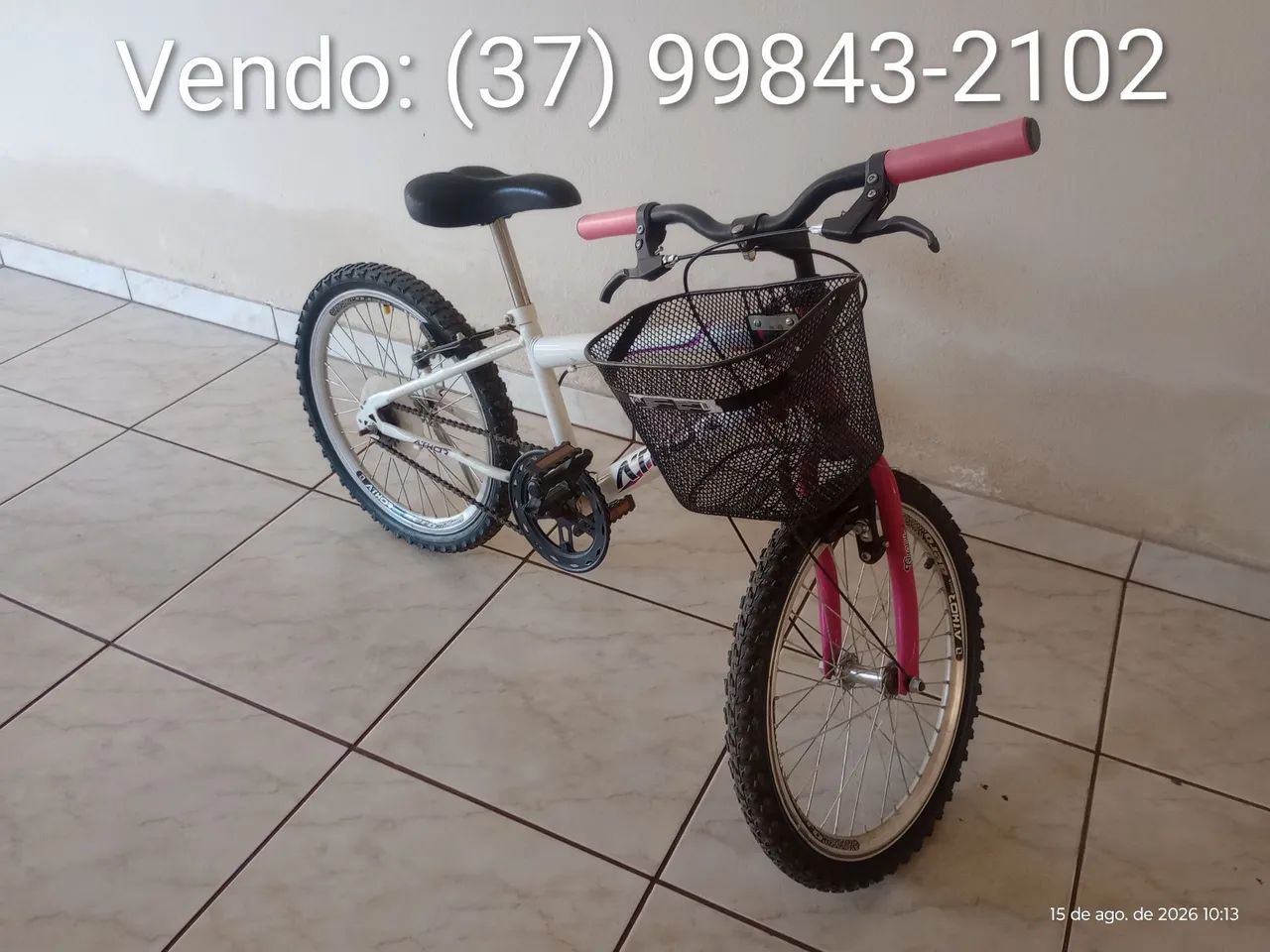 Bicicleta Aro 20 Athor Charmy (Pouco usada) - Foto 2