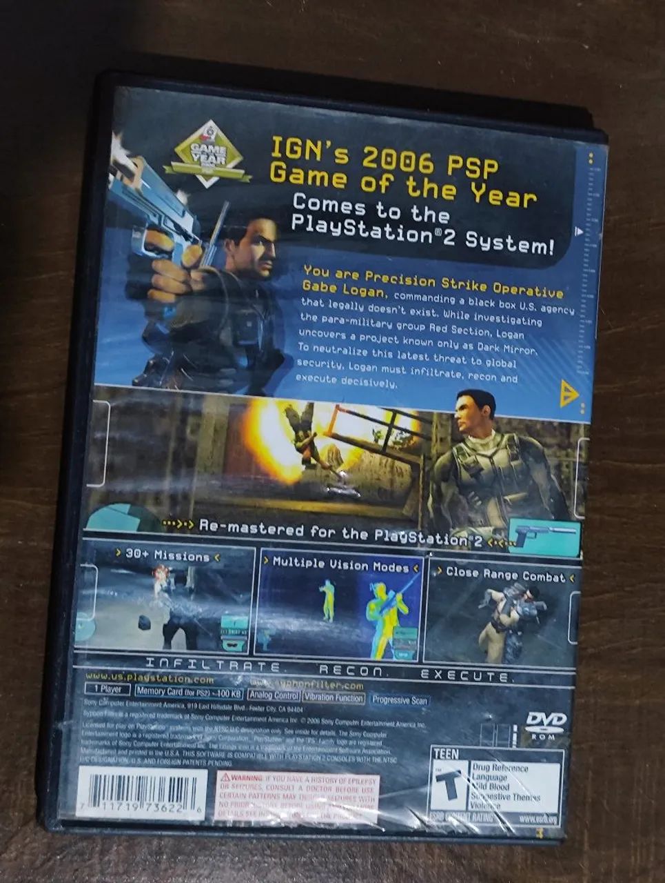 Siphonfilter Dark Mirror Ps2 Original  - Foto 3