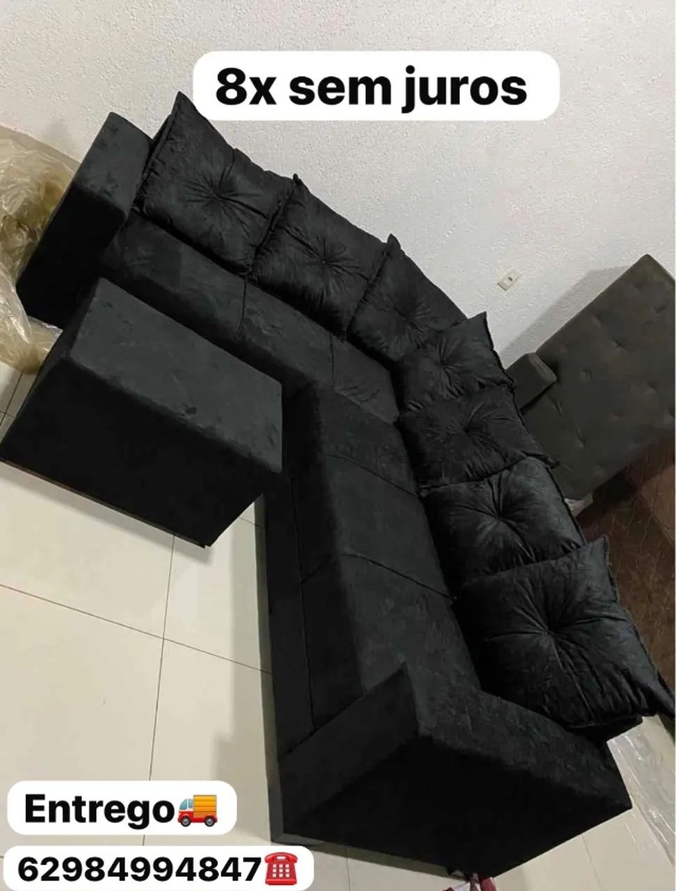 Sofa 2 e 3 lugares novo