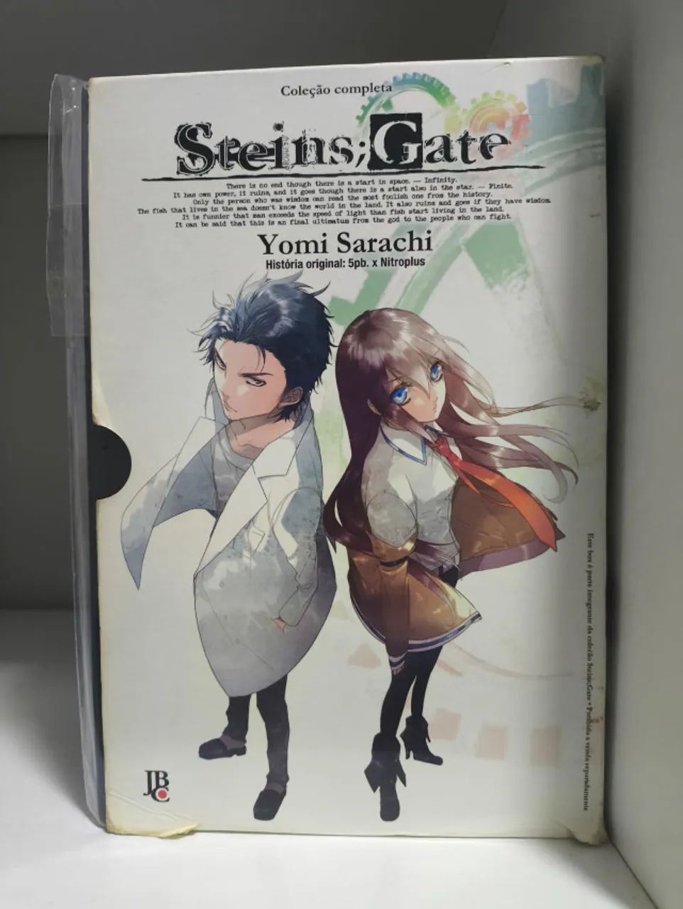 Mangá Steins Gate - BOX (Vol. 01 - 03) Usados - Livros e revistas