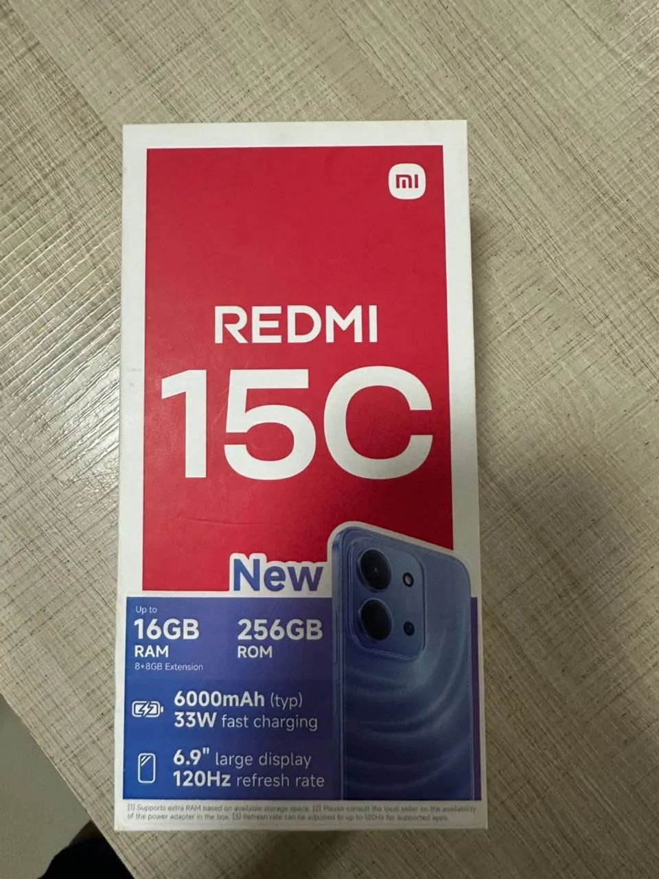 Celular redmi 15c 256 GB