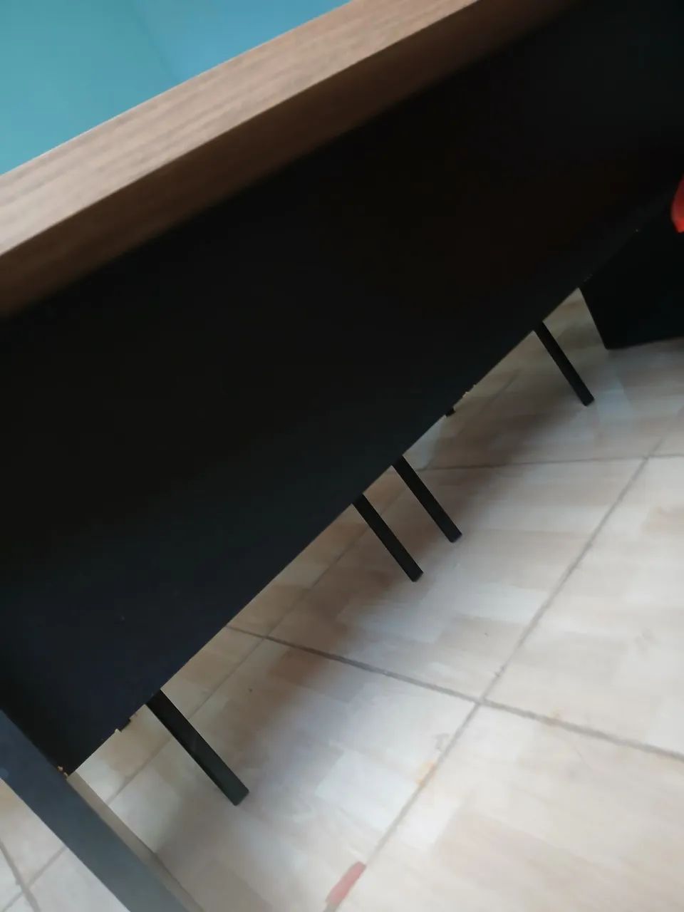 Mesa de escritório oval. - Foto 3