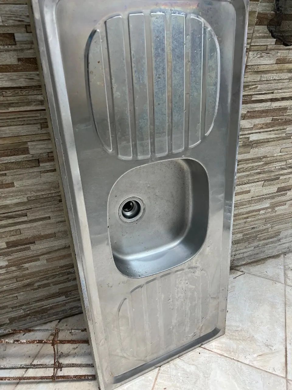 Pia de inox