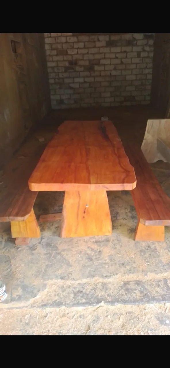 Mesa rústica madeira jaqueira 