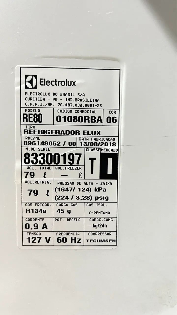 Frigobar Electrolux 79 litros - Foto 3