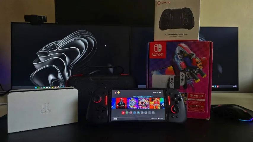Nintendo Switch OLED Desbloqueado - Foto 5