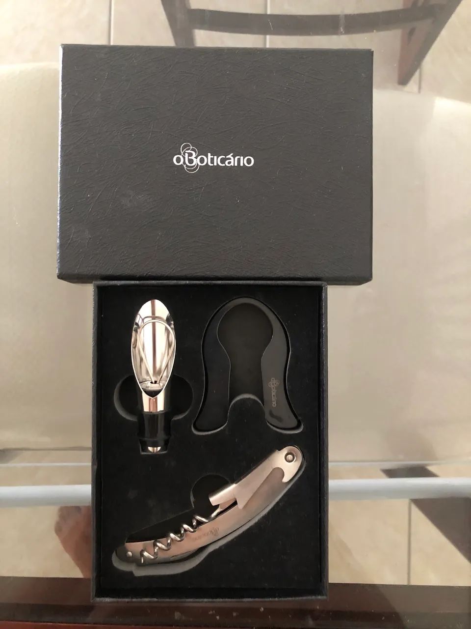 Kit Acessórios Para Vinho - O BOTICÁRIO