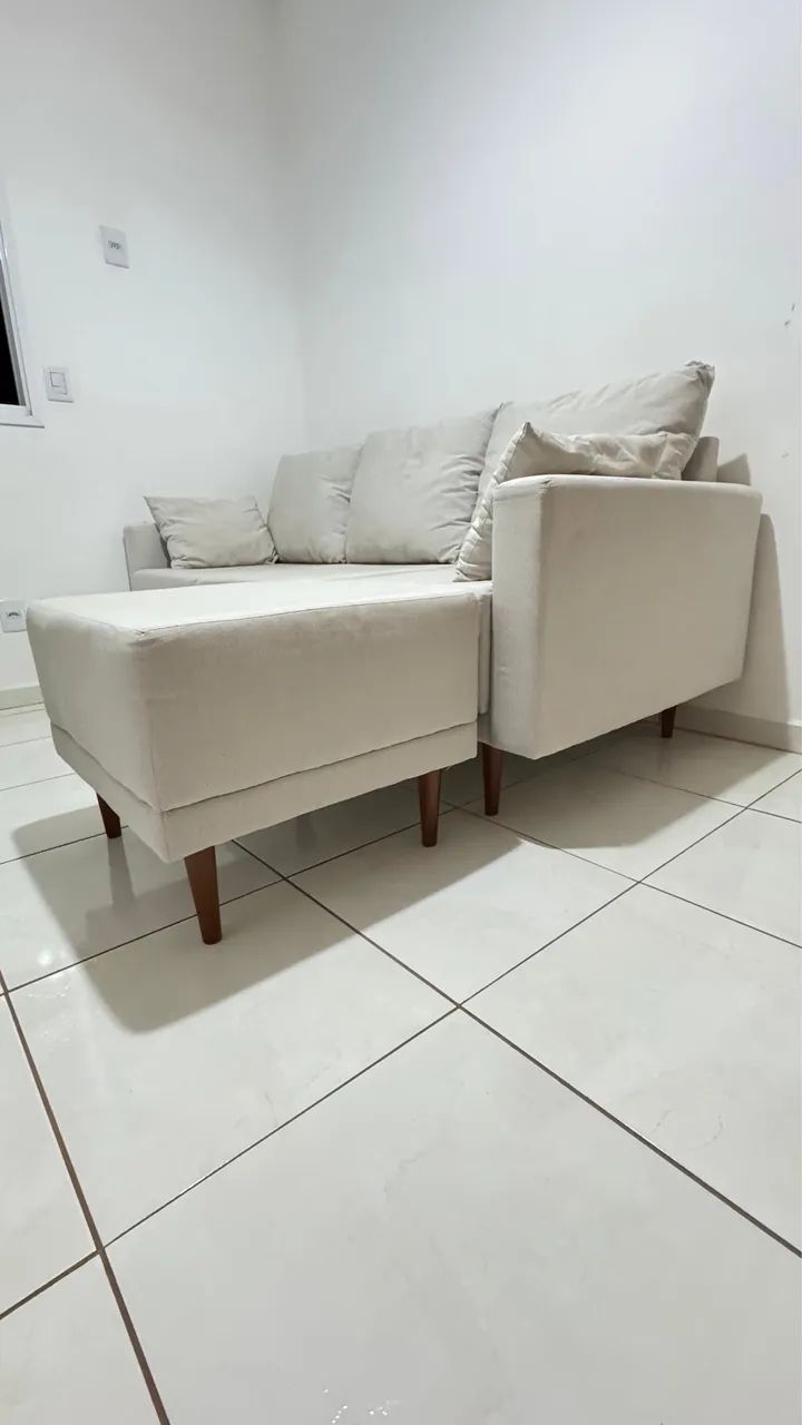 Vendo sofá de linho  - Foto 4