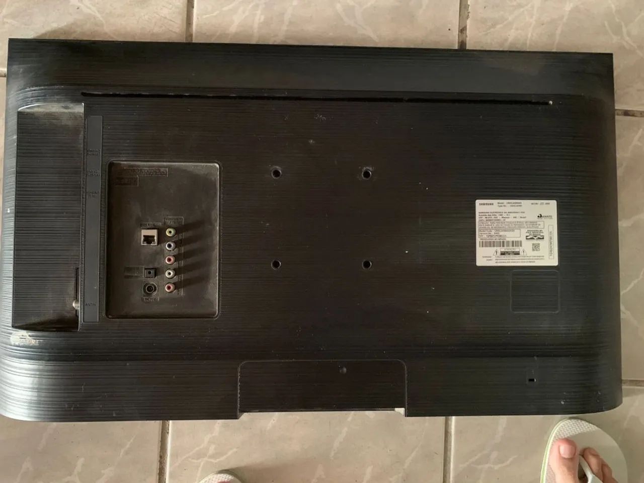 TV SMART SAMSUNG 32 ( DISPLAY QUEIMADO )  - Foto 2