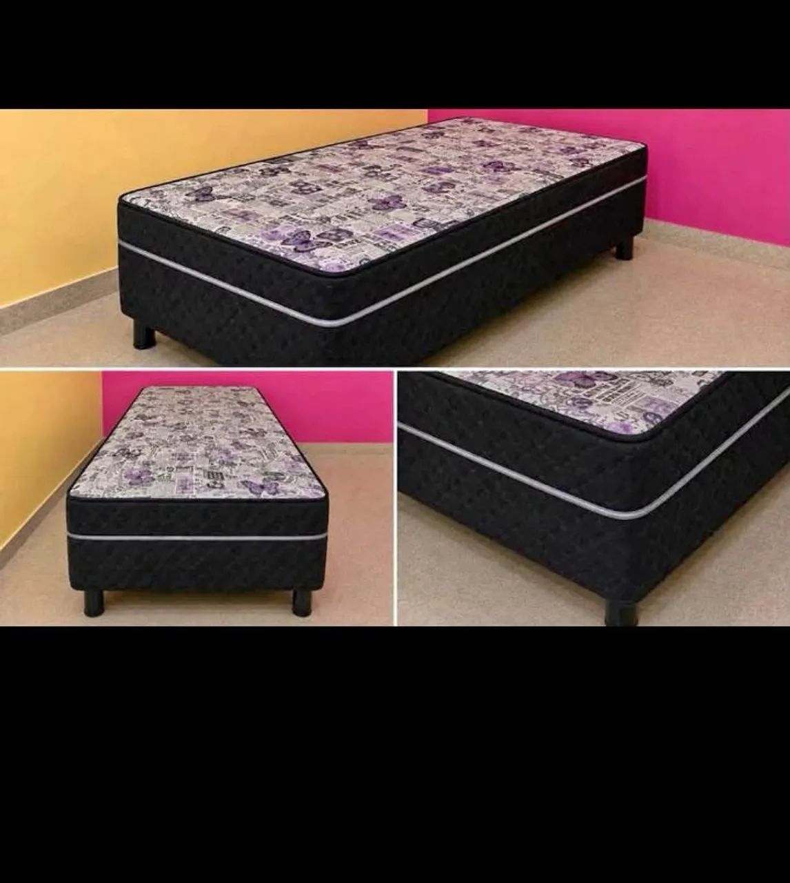 Cama box solteiro 