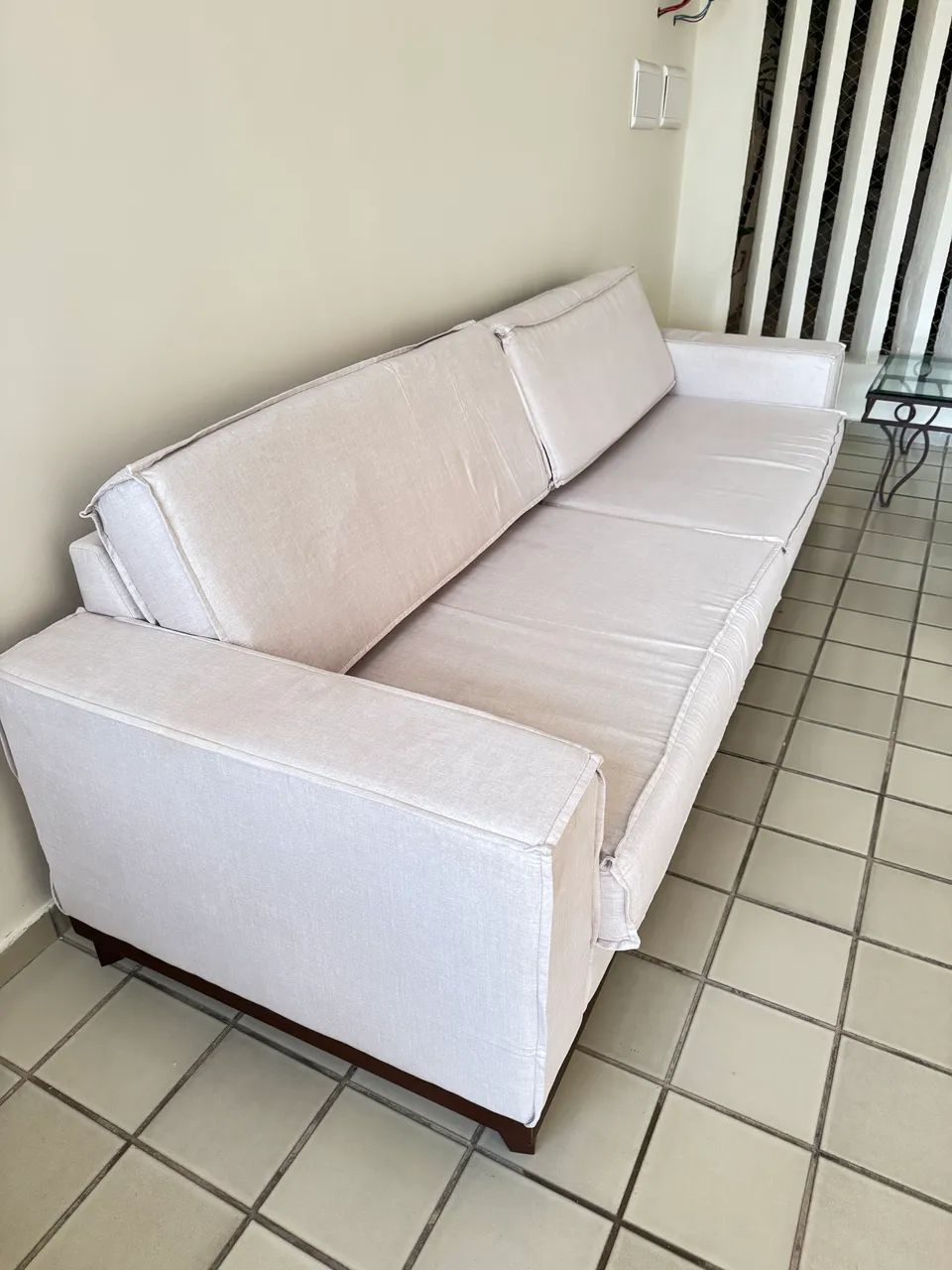 Sofá de 3 lugares 2.60m conservado - Foto 2