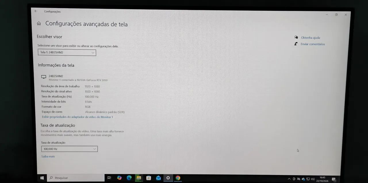 Monitor AOC 24 polegadas 100hz (Leia a Descrição) - Foto 3
