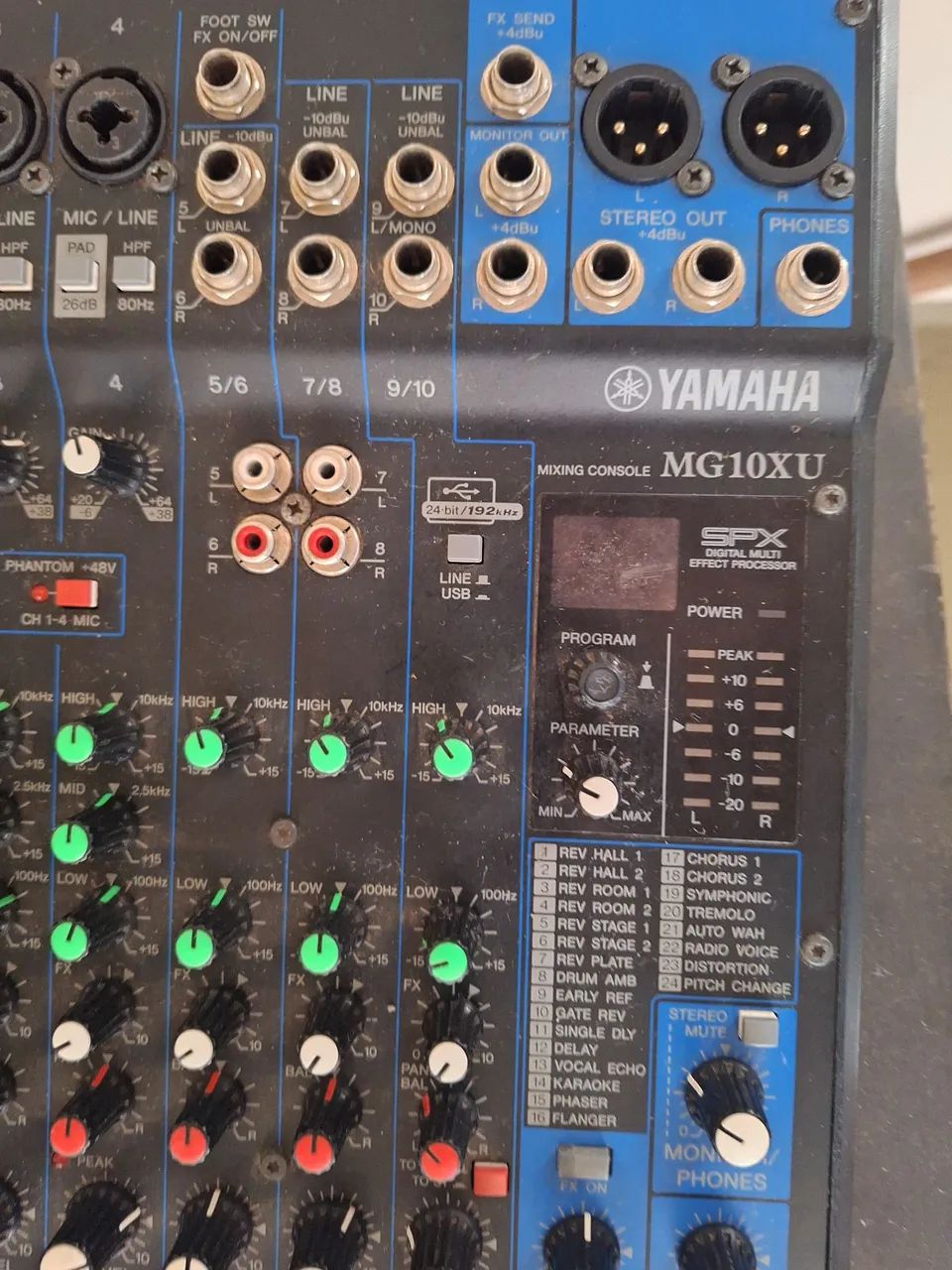 Mesa Yamaha mg10xu  - Foto 3