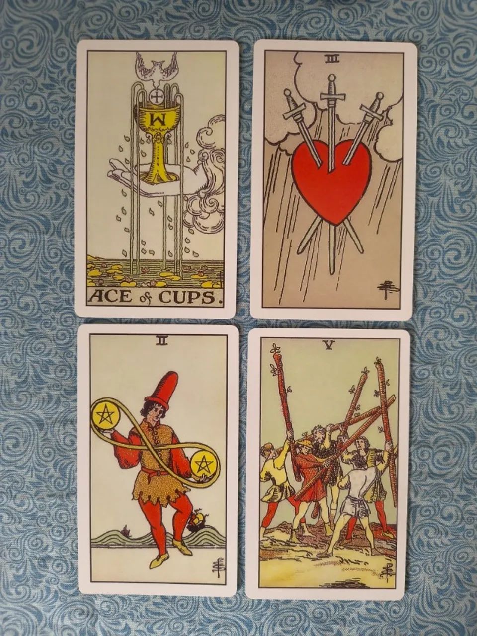 Deck de tarô Rider Waite | "Tarot Original 1909" - Foto 5