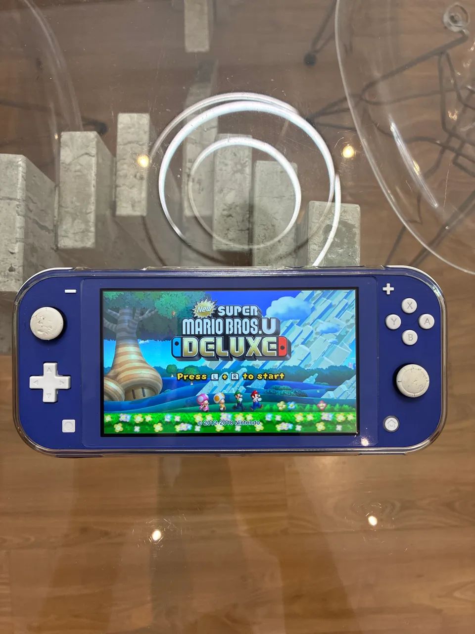 Nintendo Switch Lite Azul Desbloqueado - Foto 2