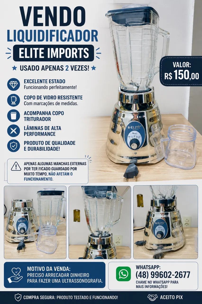 Liquidificador Elite - Foto 5