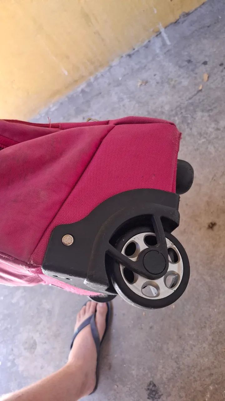 MOCHILA DE RODINHAS REFORÇADA - Foto 4