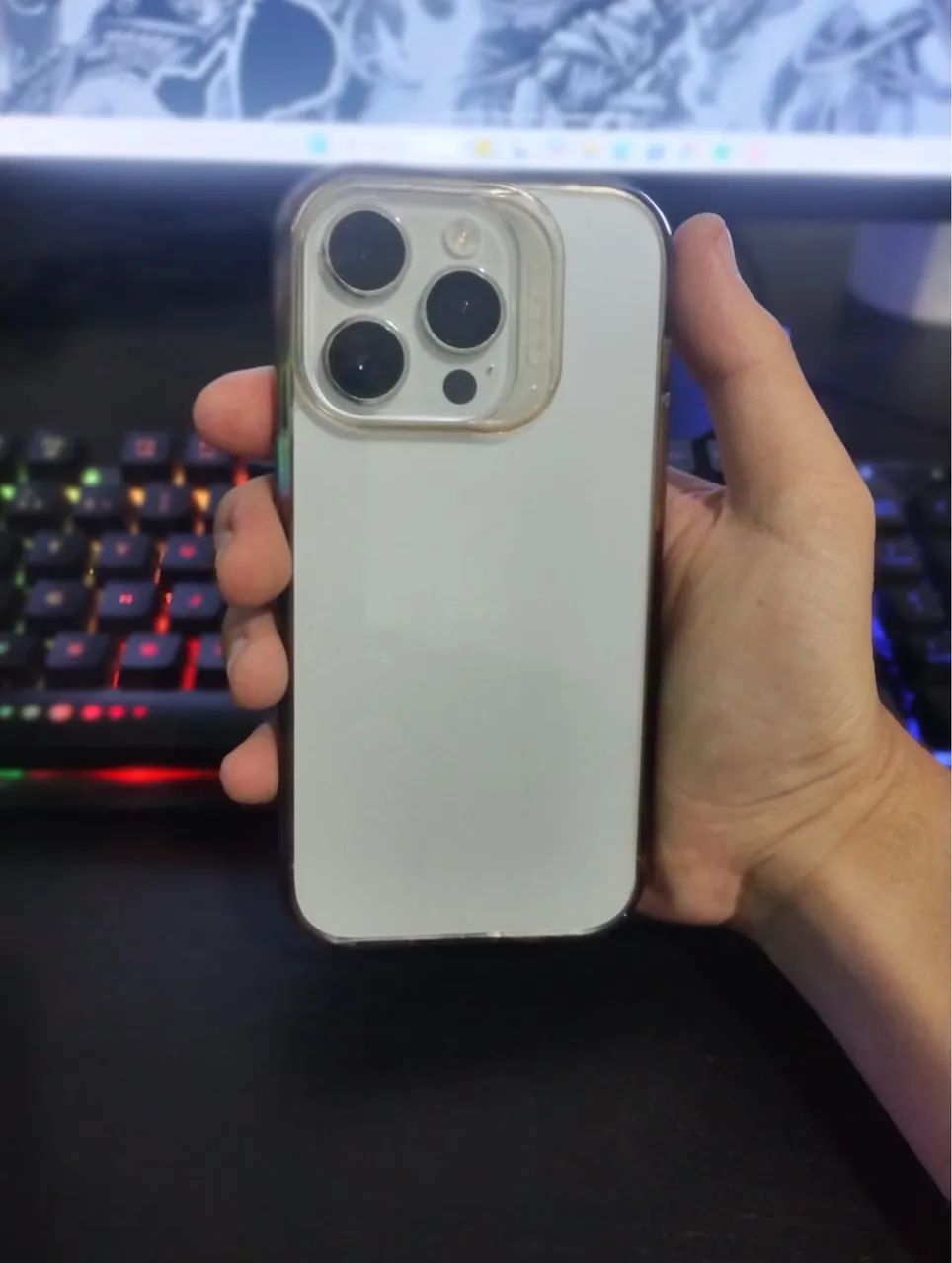 IPHONE 14 PRO 128GB + CAPINHA - Foto 3