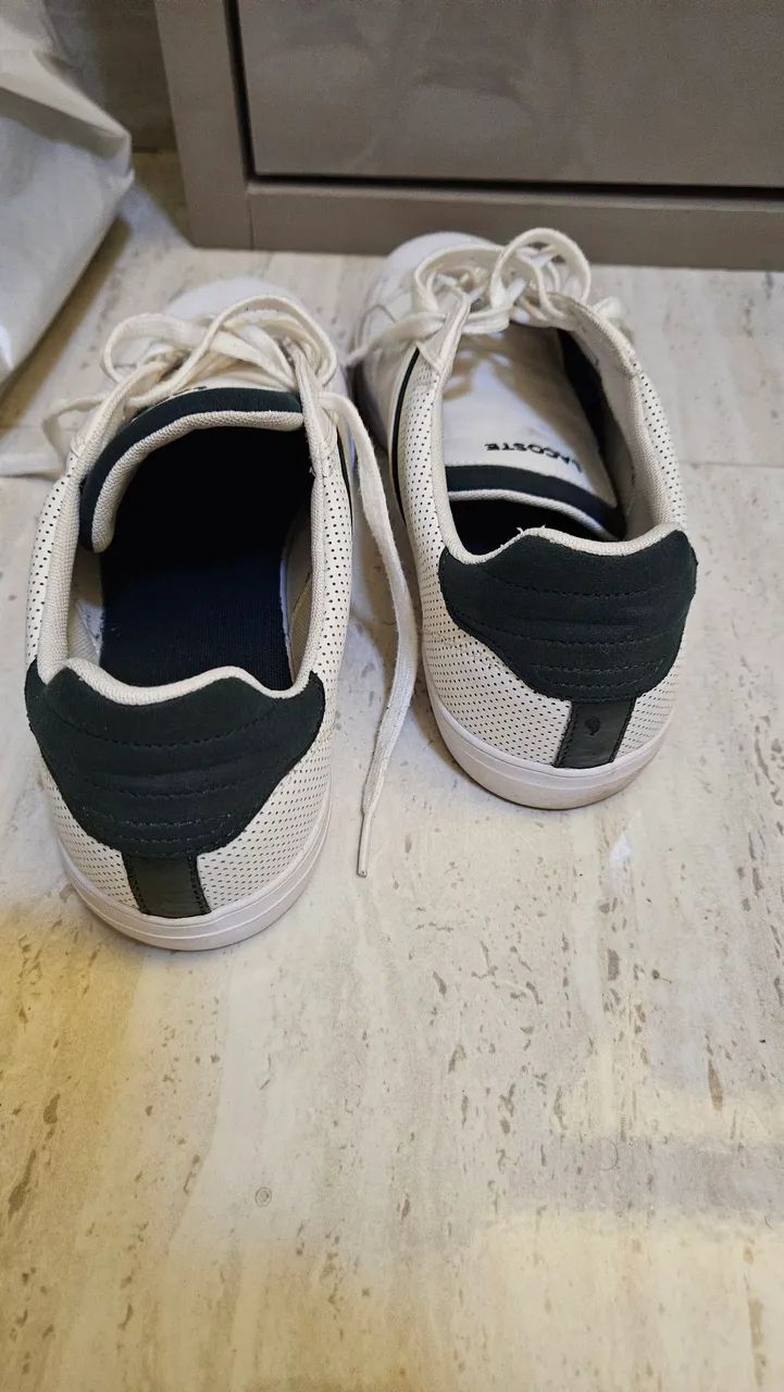 Tênis lacoste branco 43 - Foto 2