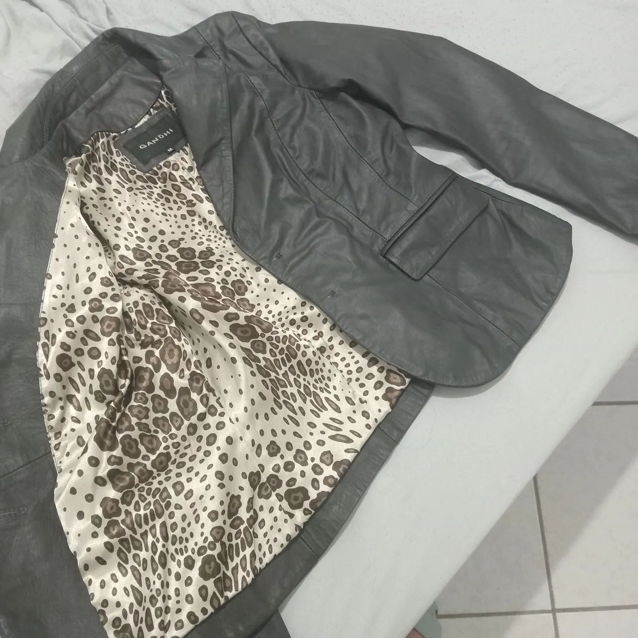 Jaqueta de couro  - Foto 3