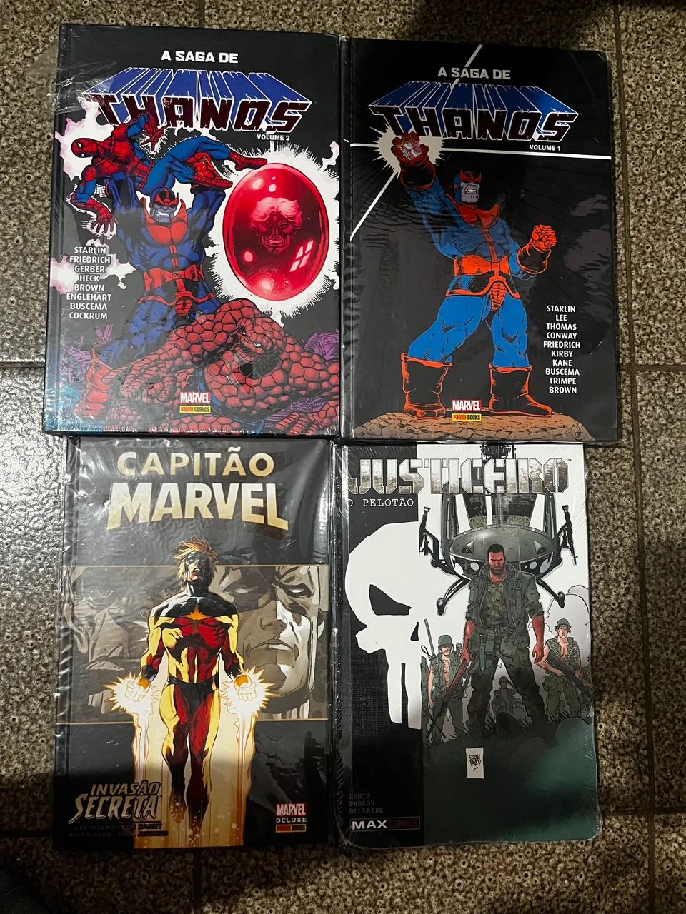Lote de quadrinhos Marvel 2 