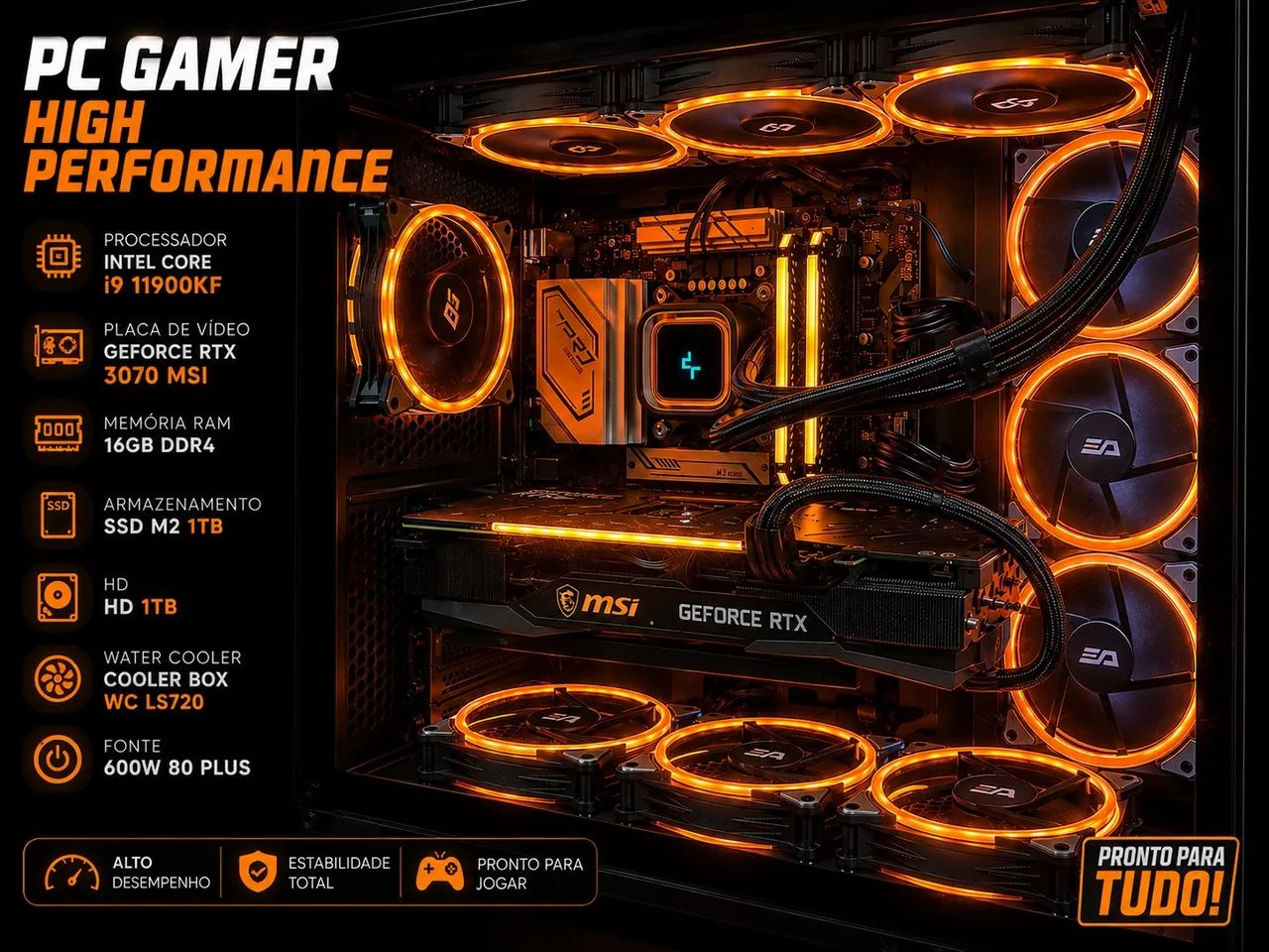 Pc gamer alta performance 
