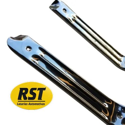 Soleira da Porta Ford F-100 F-1000 F-4000 1972 À 1992 Par Chapa Inox