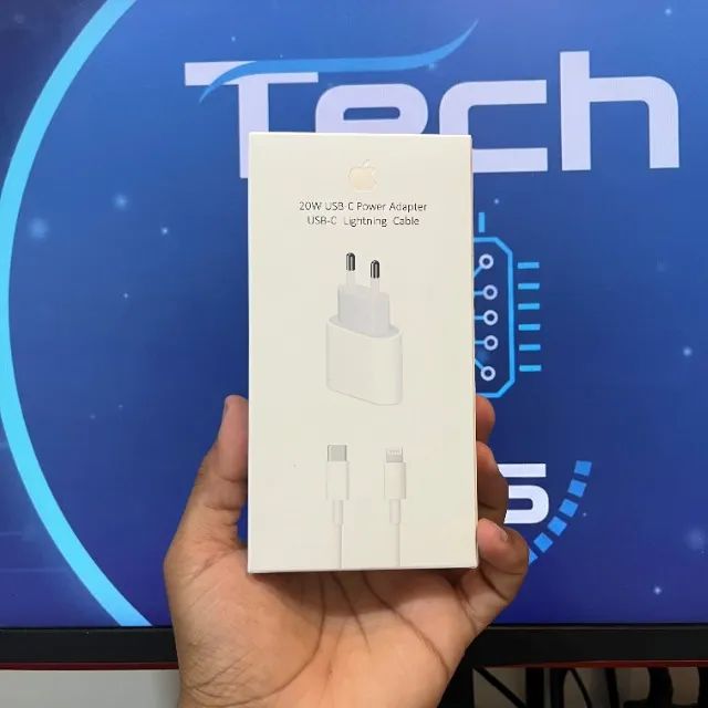 Carregador Rápido Turbo 20W para iPhone + Cabo Type-C Lightning ? - Foto 3
