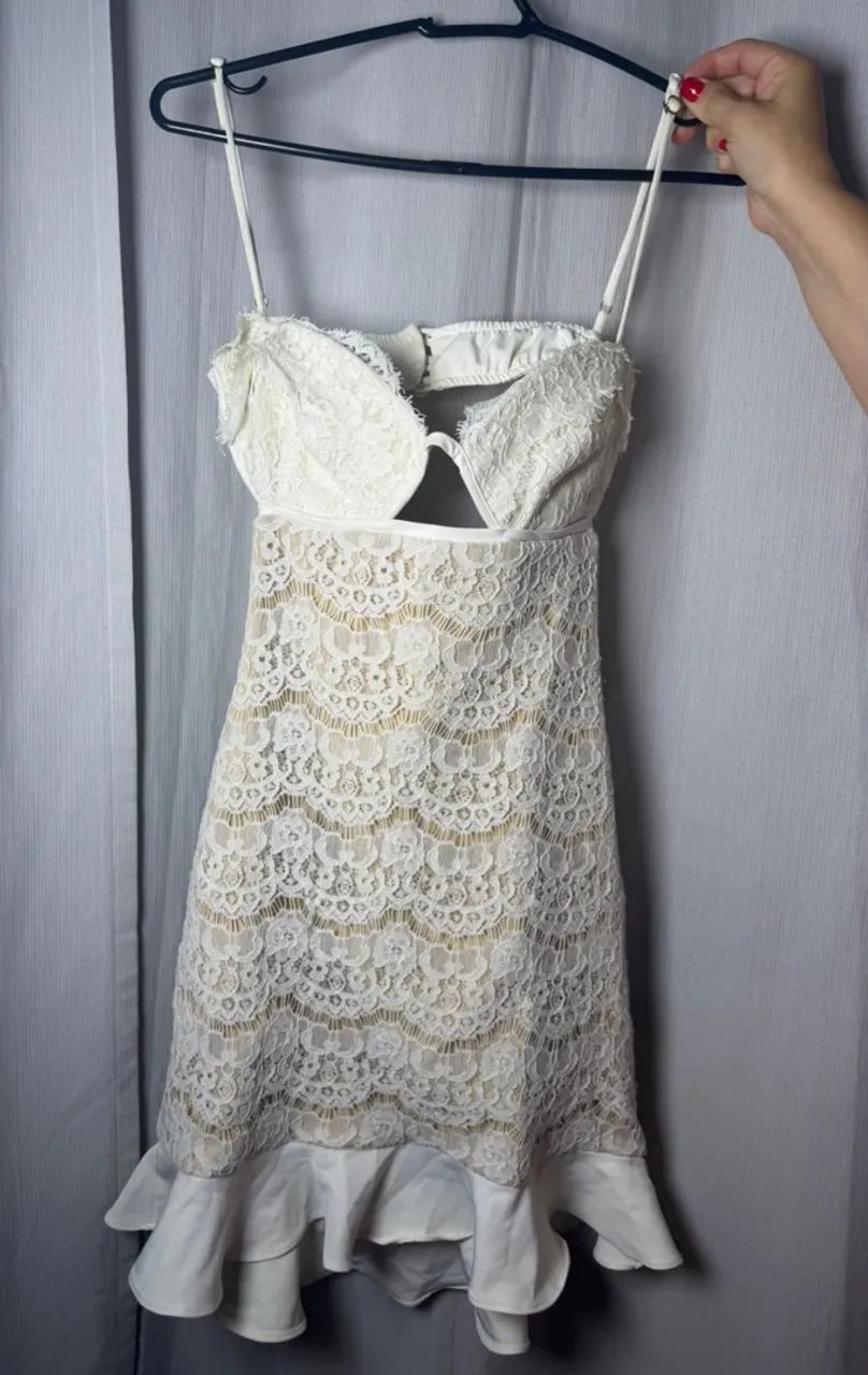 Vestido de renda 