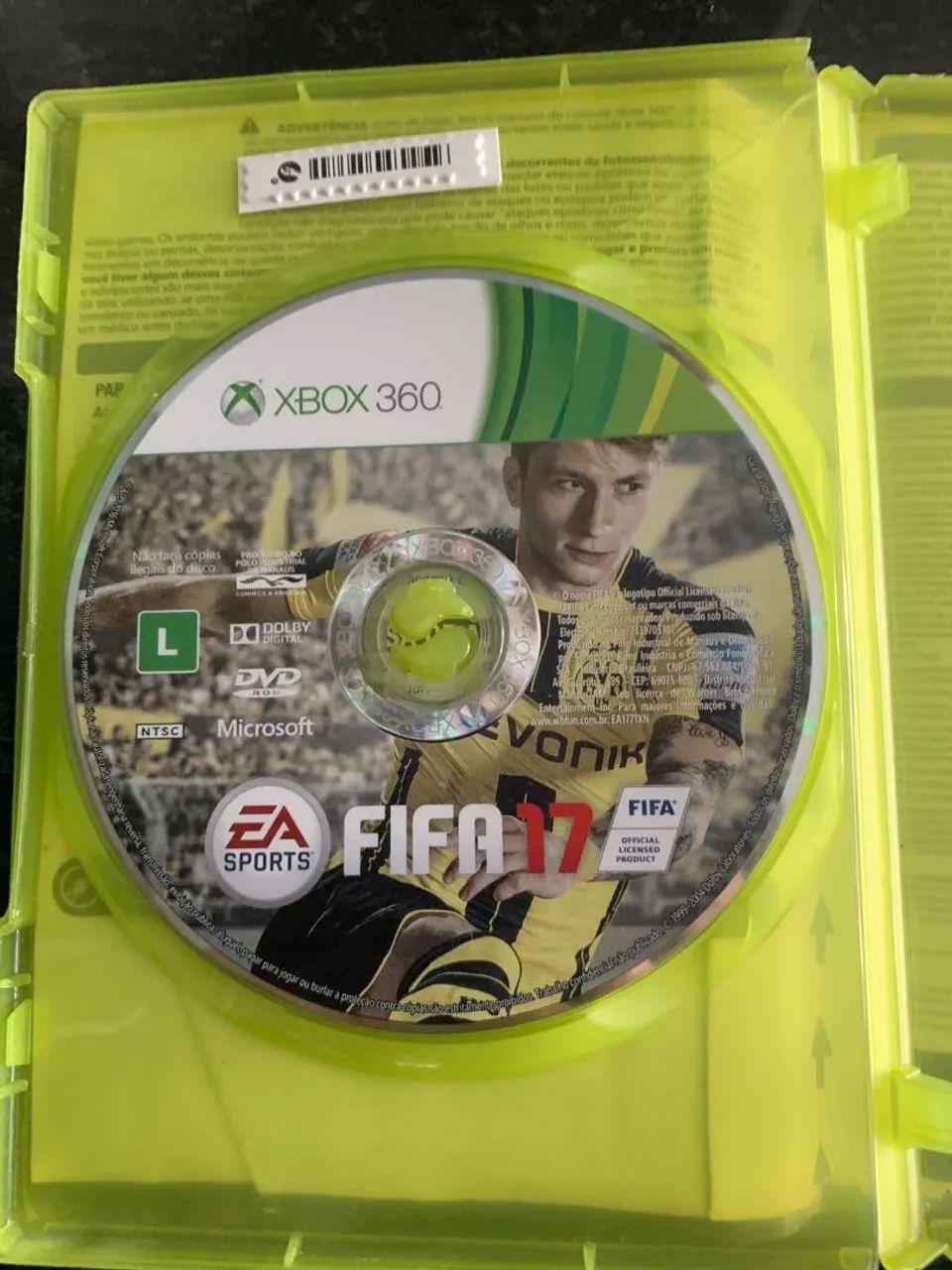 FIFA 17 ORIGINAL DE XBOX 360 MIDIA IMPECAVEL - Foto 3