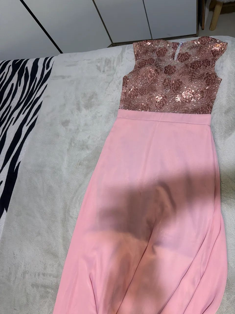 Vestido para festa Rosa queimado - Foto 4