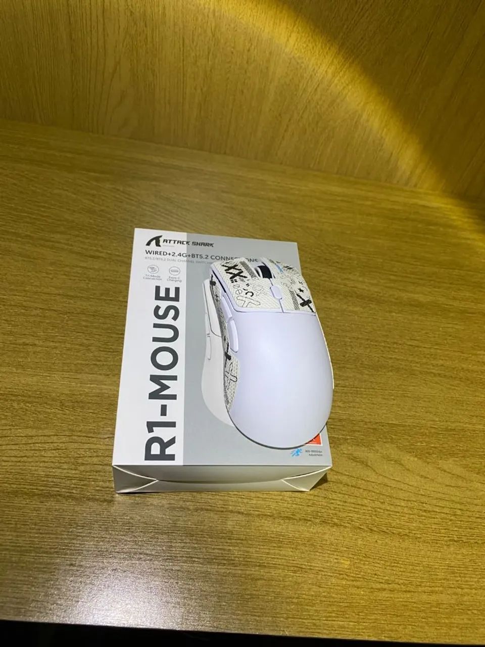 VENDO KIT ATTACK SHARK + MOUSEPAD - Foto 4