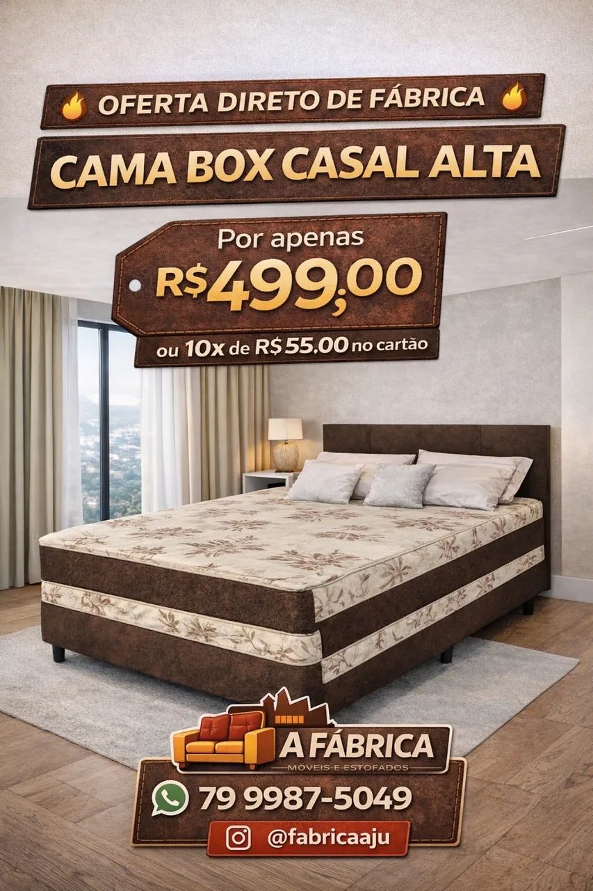 Cama direto de fábrica com menor preço 