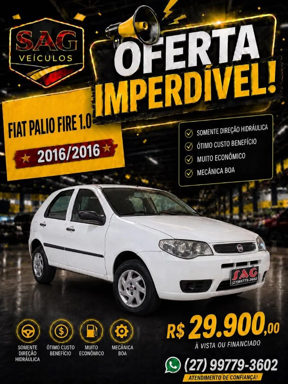 Fiat Palio Palio Celebration 1.0 Fire Flex 8V 4p 2016