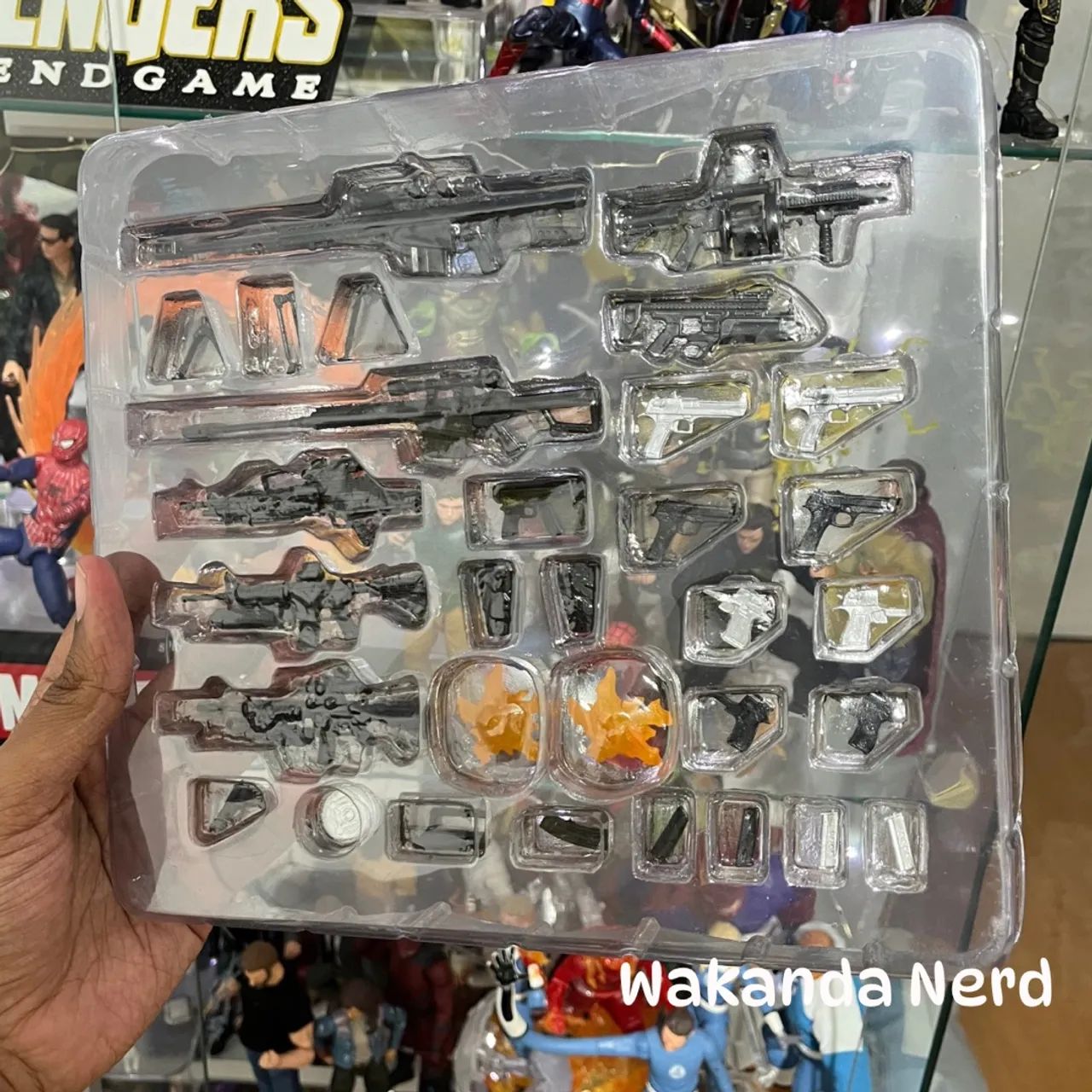 Acessórios para figuras 1:12 (pode ser usado com Marvel Legends) - Foto 2