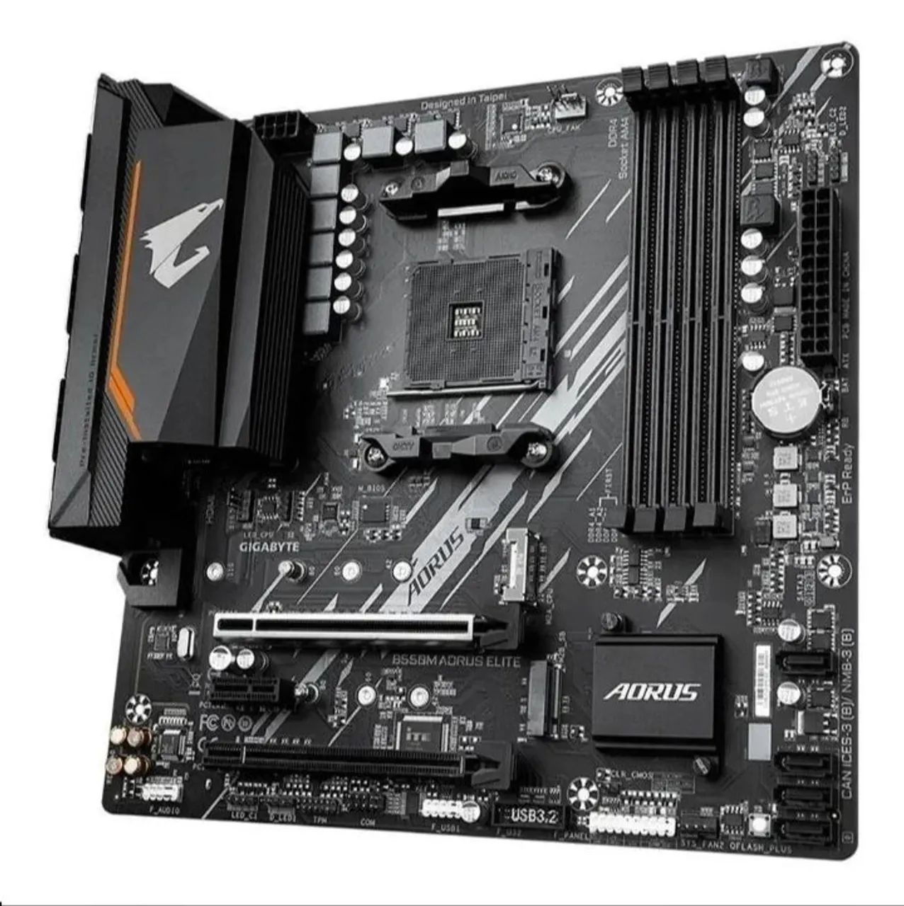 Placa Mãe Gigabyte B550M Aorus Elite AM4  - Foto 5