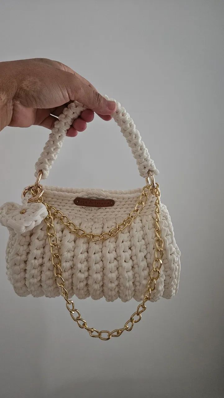 Bolsa de crochê  - Foto 2