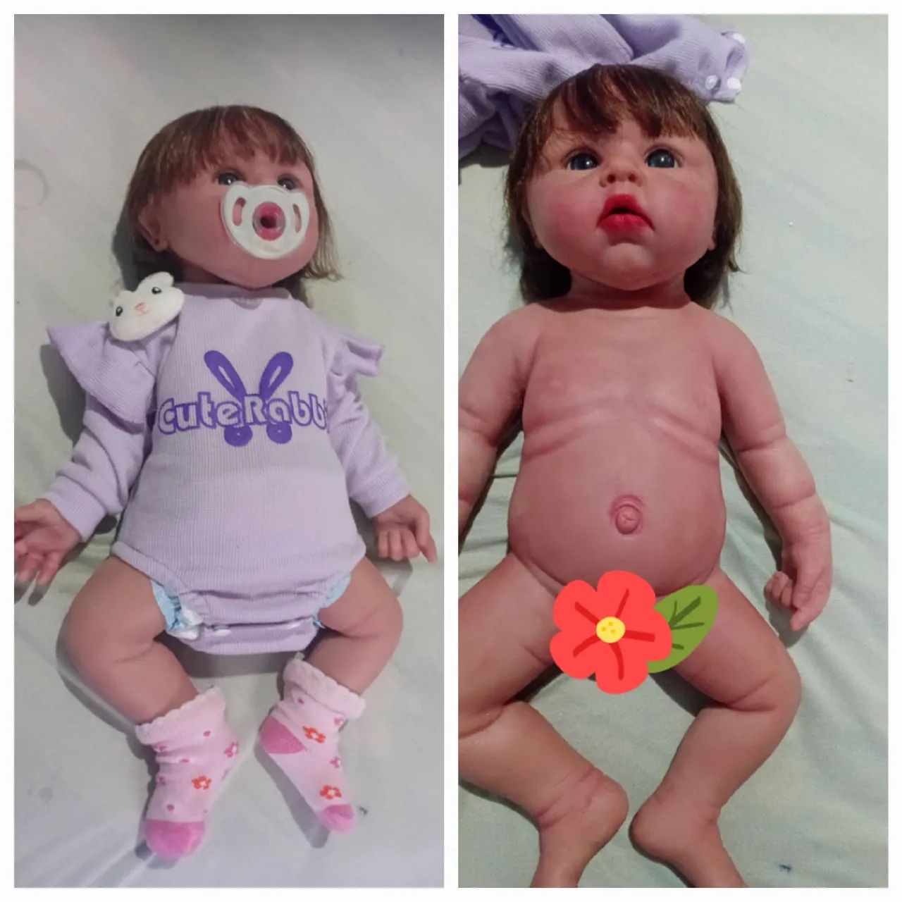 Bebê de silicone sólido  - Foto 2