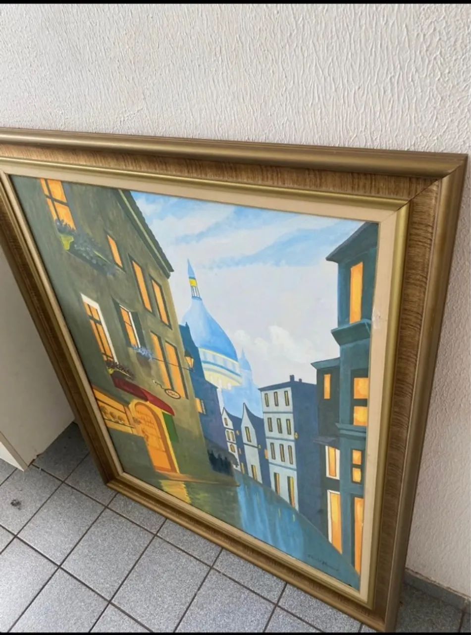 Quadro com moldura