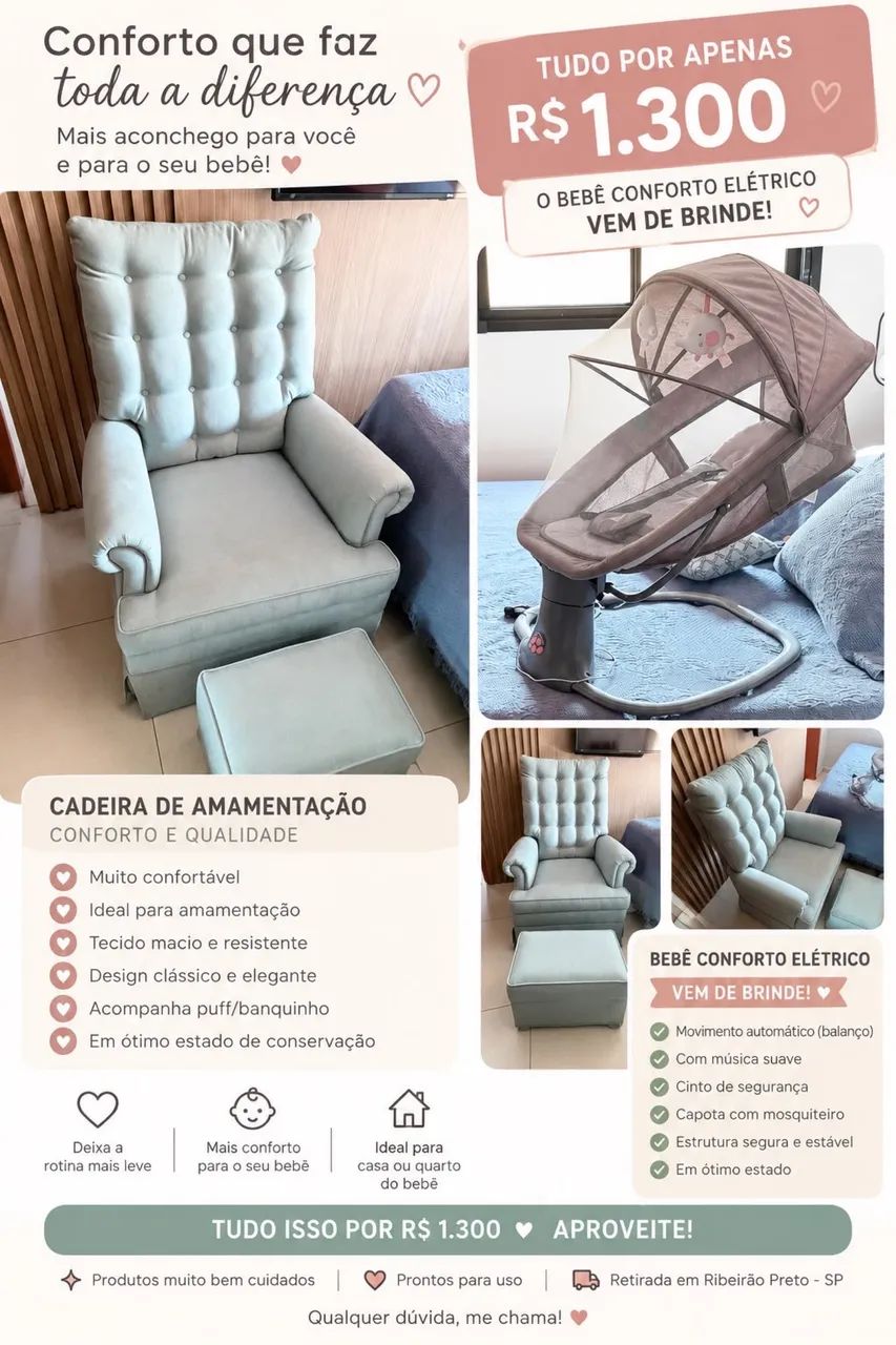 Cadeira Amamentação 