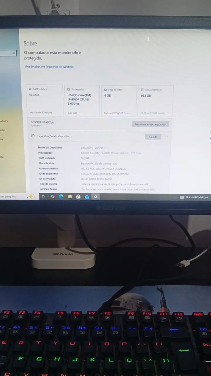 PC Gamer - Vendo ou Troco por Celular - Foto 4