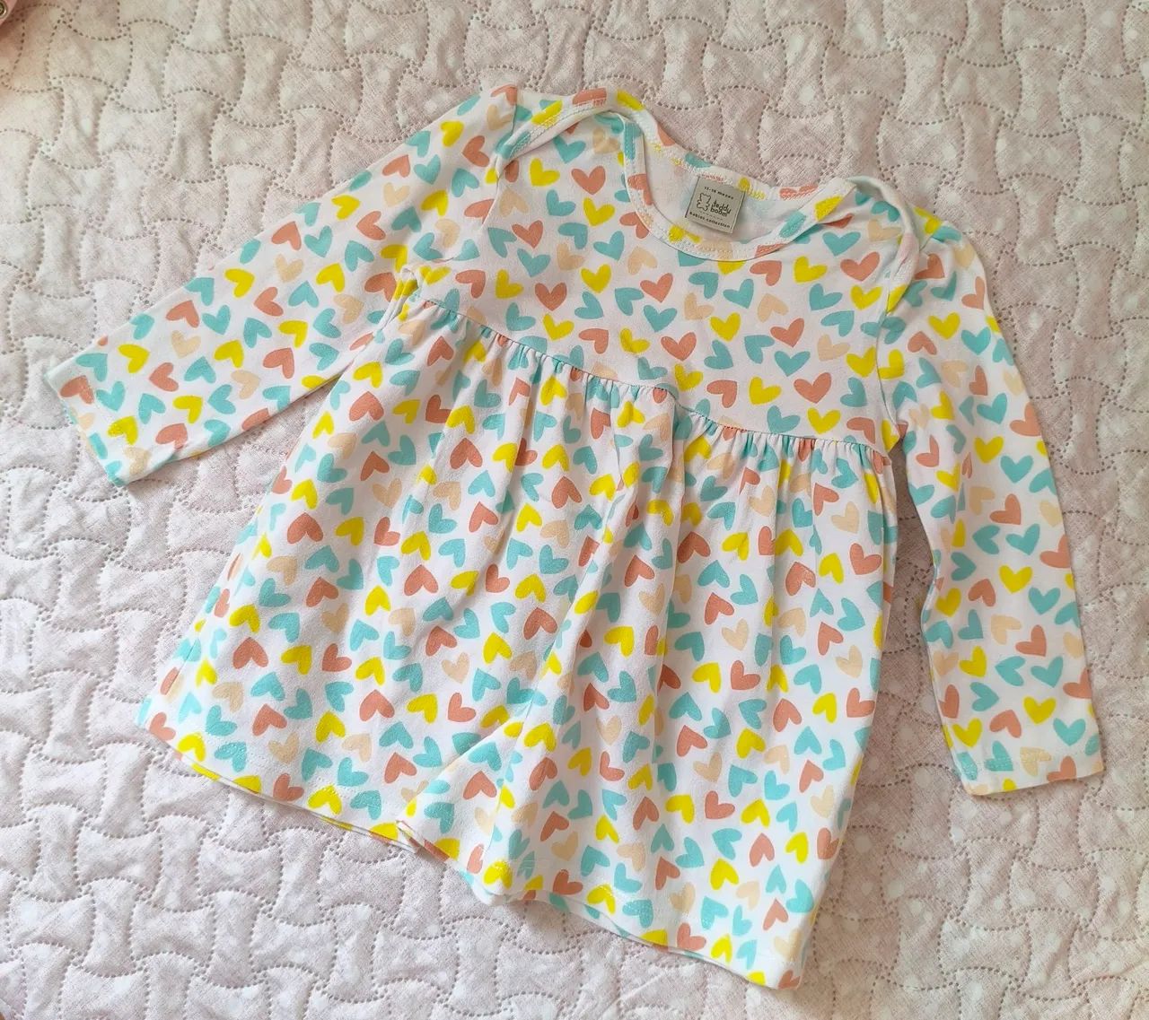 Vestido com manga